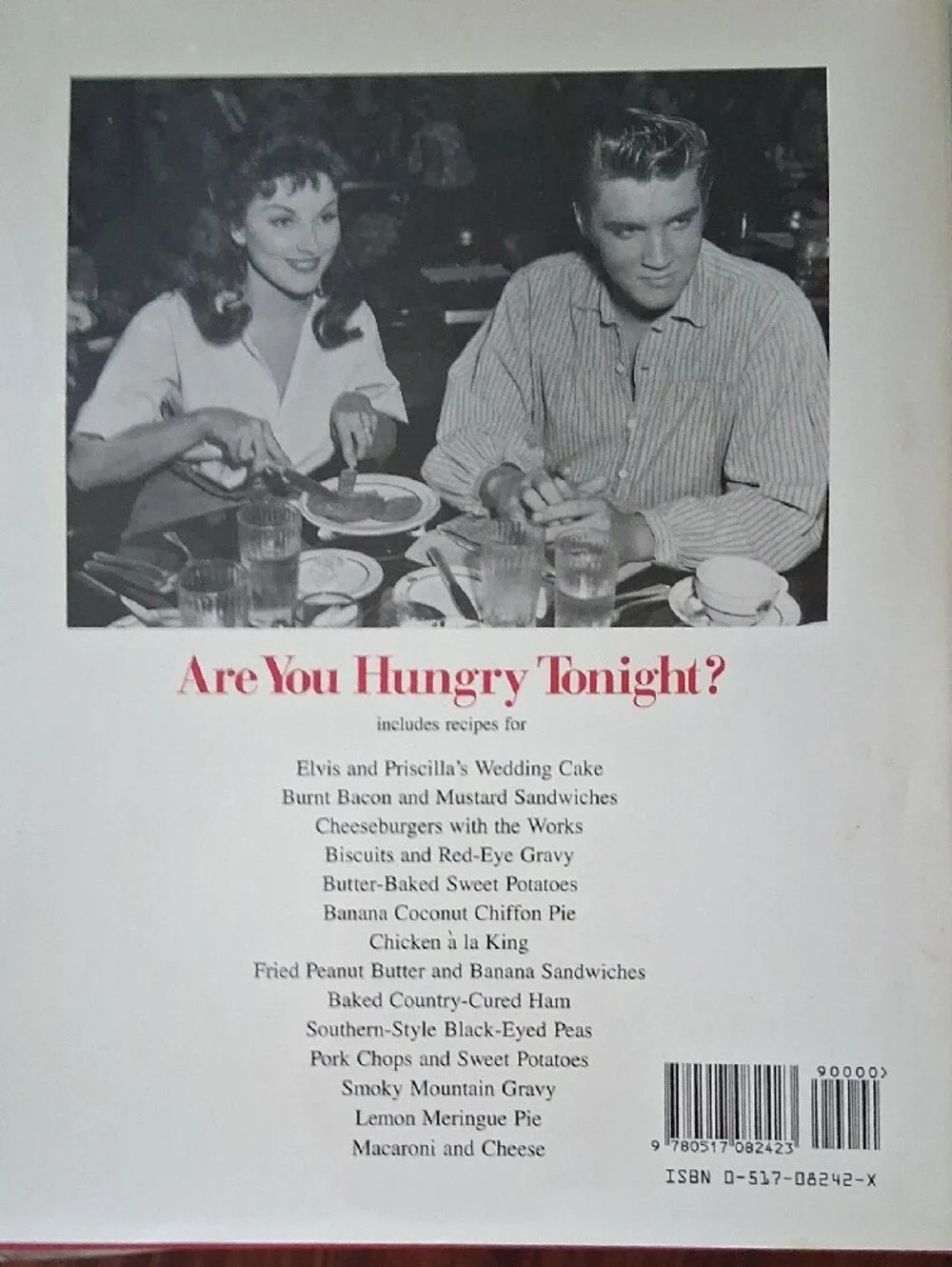 Are You Hungry Tonight? Elvis' Favorite Recipes - White Cover